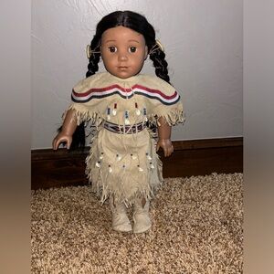 American girl retired Deerskin outfit for Kaya